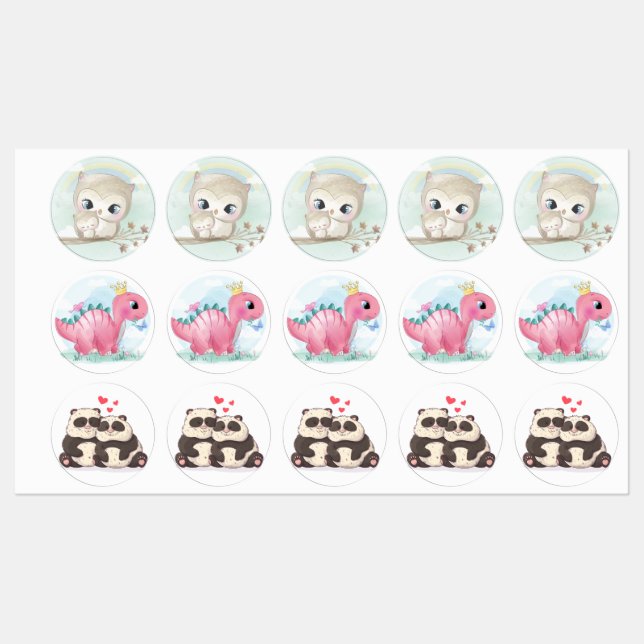 Nice Kids' Labels (Sheet)