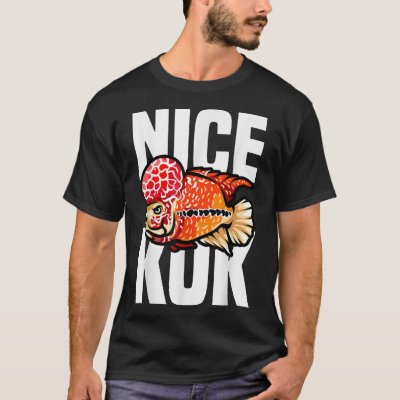 Nice Kok Funny Flowerhorn Cichlid Fish Keeper  T-Shirt