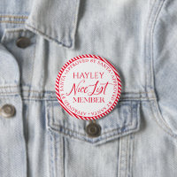 Nice List Member Approved By Santa Christmas