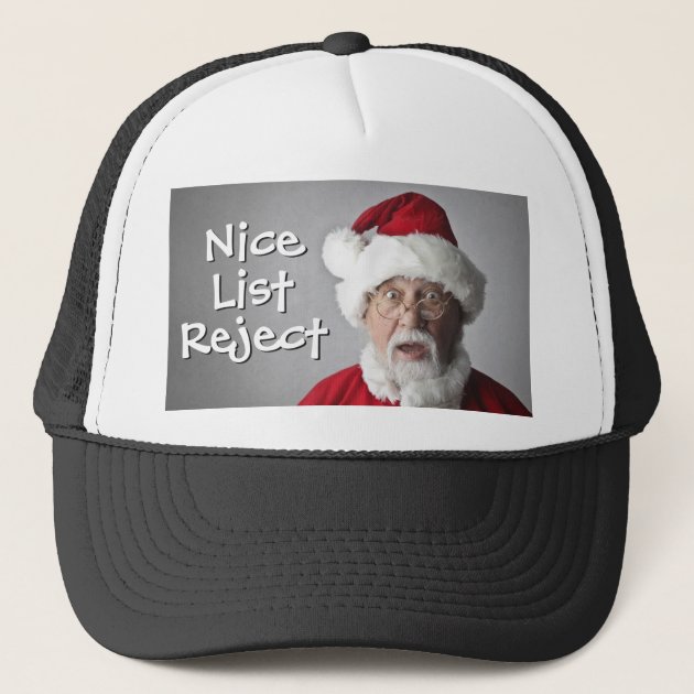 santa trucker hat