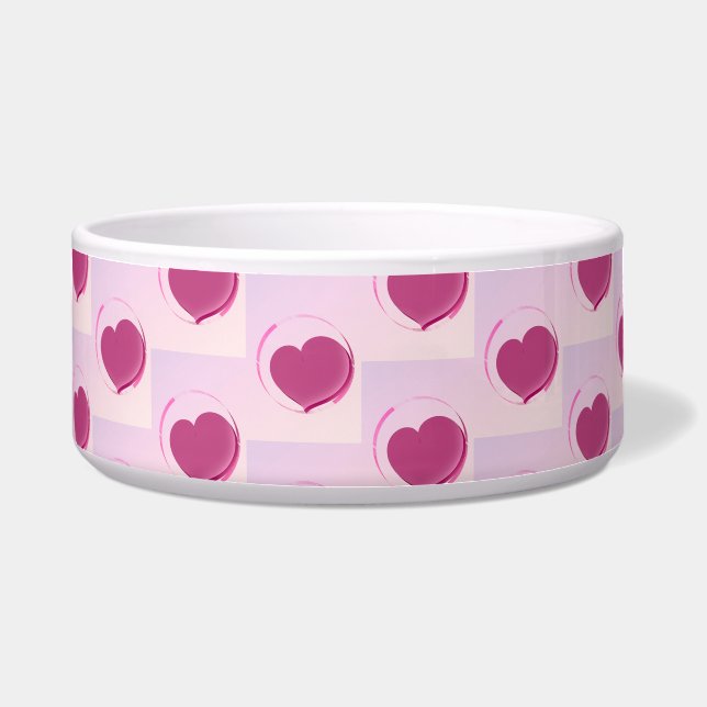 Nice little heart pattern. bowl (Front)