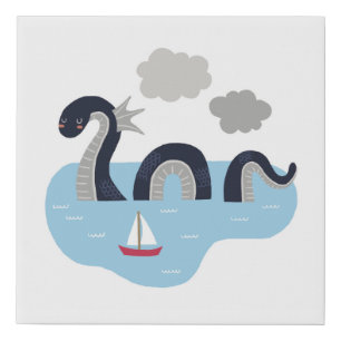 Nice Loch Ness Faux Canvas Print