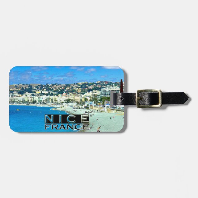 Nice Luggage Tag (Front Horizontal)