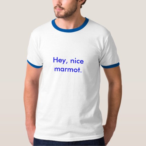 Nice Marmot T_Shirt