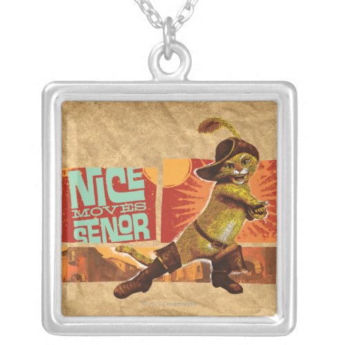 Nice Moves Senor Silver Plated Necklace
