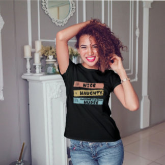 Nice Naughty Awesome Surgical Nurse T-Shirt