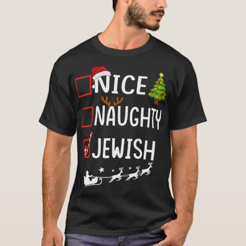 NICE NAUGHTY jewish T_Shirt