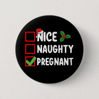 Nice Naughty Pregnant Christmas List Pregnancy