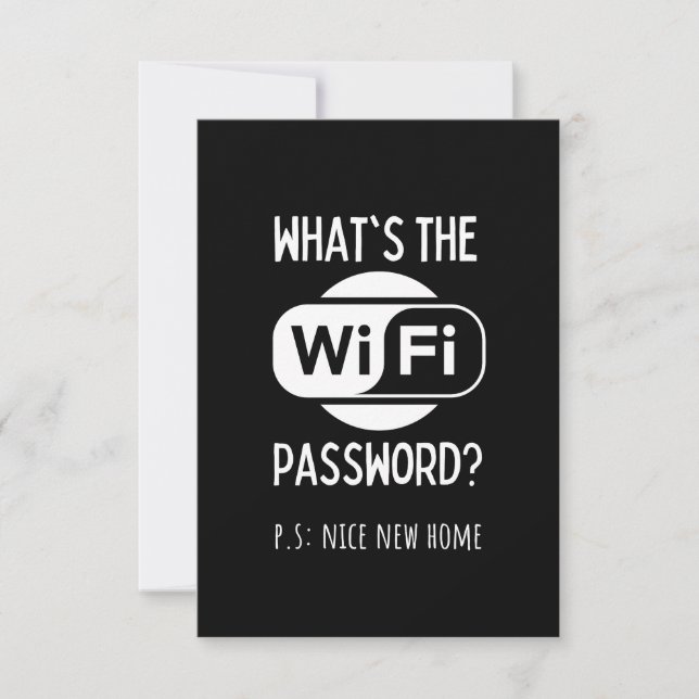 nice new home note card (Front)