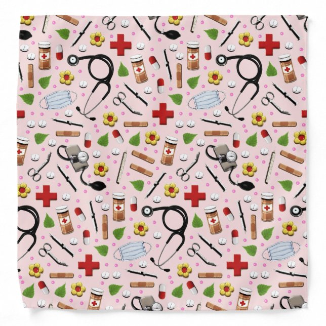 Nice Nurse Bandana (Front)
