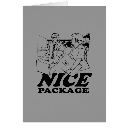 NICE PACKAGE CARDS (Front)