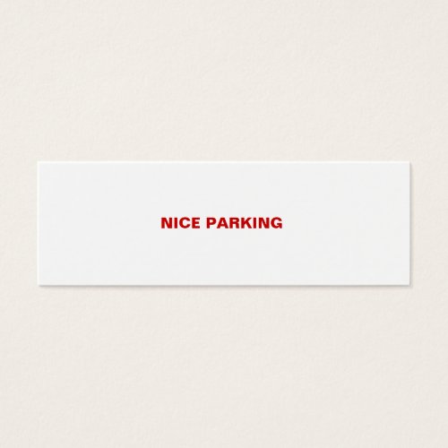 NICE PARKING BUSINESS CARD TEMPLATES