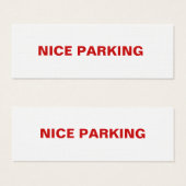 NICE PARKING (Front & Back)