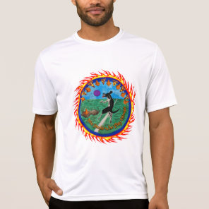Nice People Who Play Ultimate, Fire Edition T-Shirt