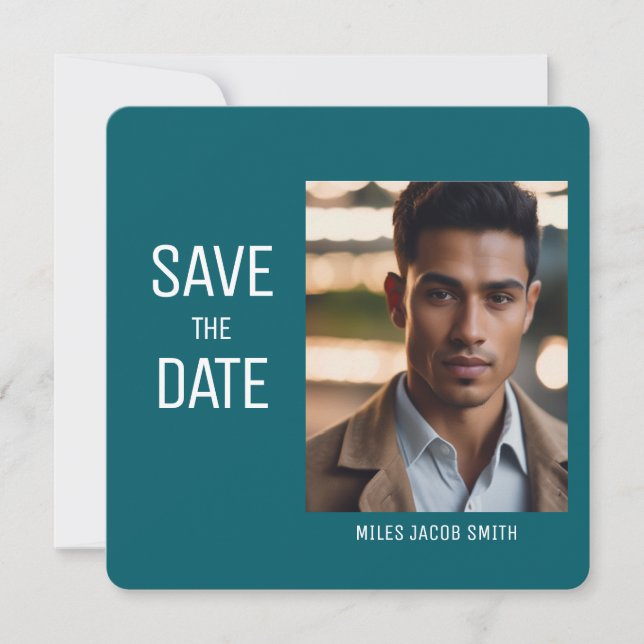 Nice Photo Graduation Invitation Save the Date (Front)