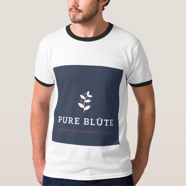 Nice pure Blute image T-Shirt (Front)