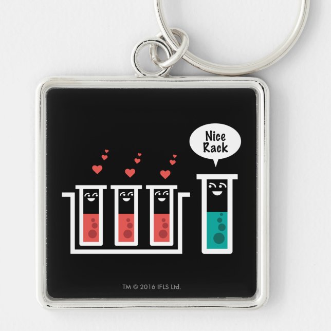 Nice Rack Keychain (Front)