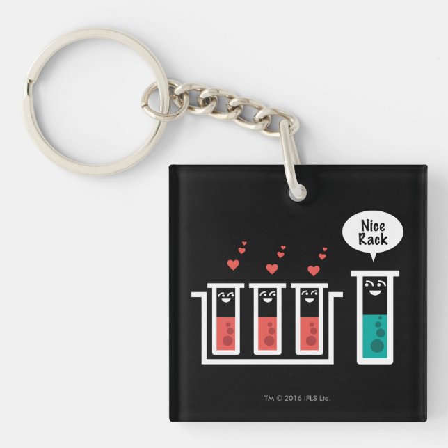 Nice Rack Keychain (Front)