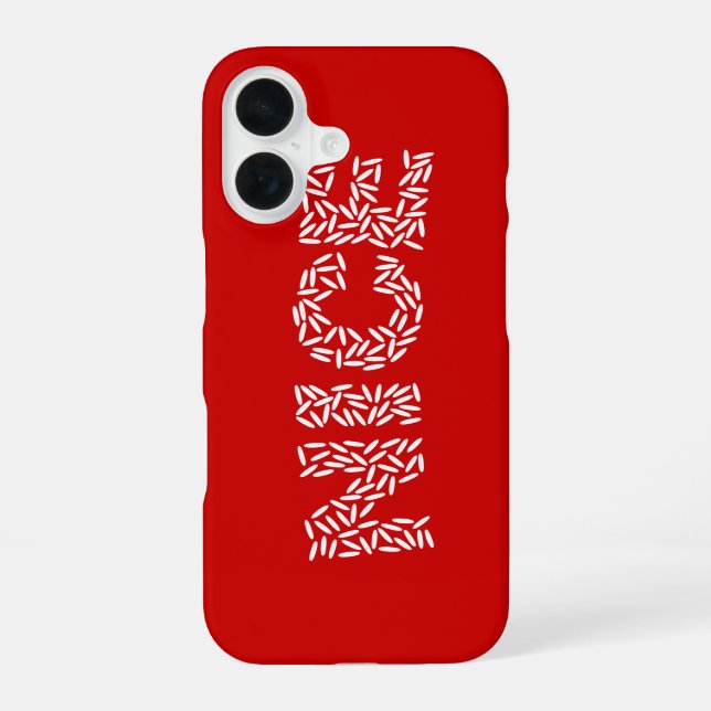 Nice Rice Iphone Case (Back)