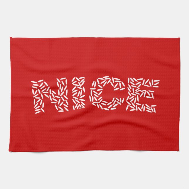 Nice Rice Kitchen Towel (Horizontal)