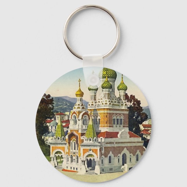 Nice - Russian Cathedral Keychain (Front)