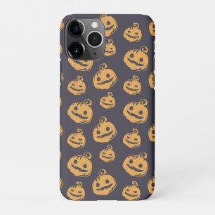 Nice Scare Pumpkins Faces Halloween Night iPhone 11Pro Case