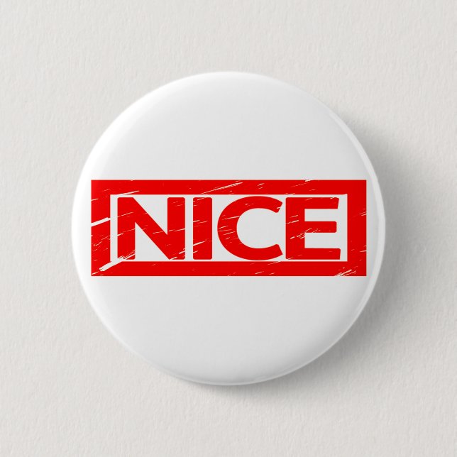 Nice Stamp Button (Front)