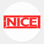 Nice Stamp Classic Round Sticker