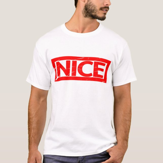 Nice Stamp T-Shirt (Front)