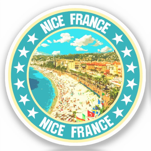 Nice                                               sticker (Front)