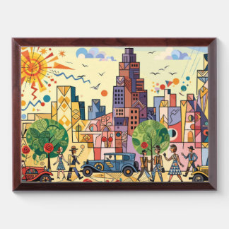 Nice Summer In The Big City Award Plaque