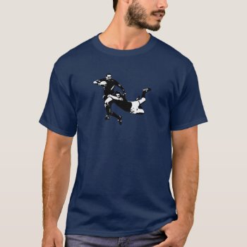 Nice Tackle Rugby T-shirt by Cardsharkkid at Zazzle