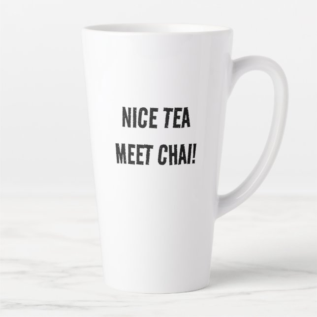 Nice Tea Meet Chai Latte Mug (Right)