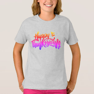 Nice Text Typography for Thanksgiving T-Shirt