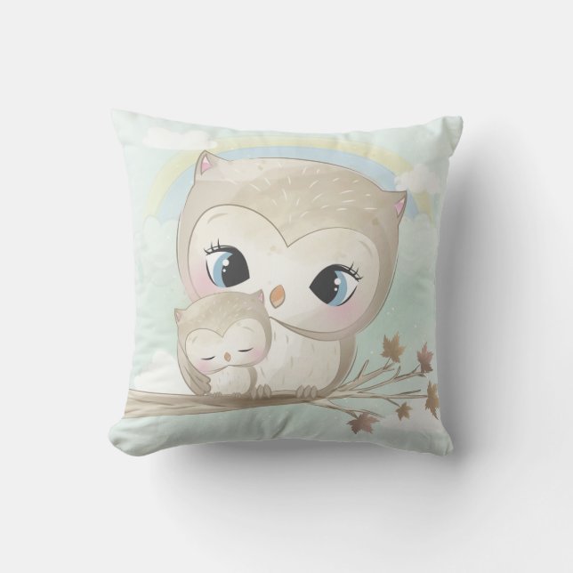 Nice Throw Pillow (Front)