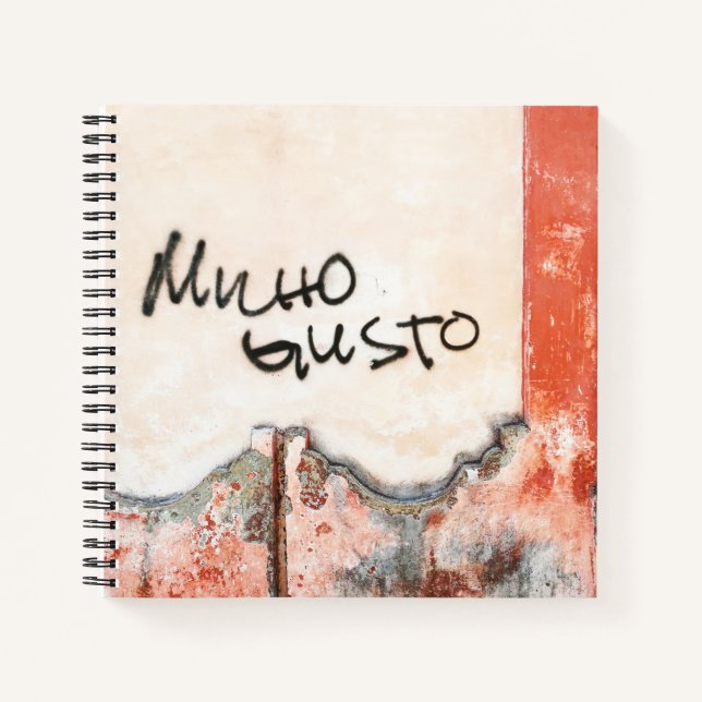 Nice to meet you notebook (Front)