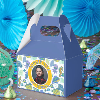 Nice to Sea You Fish Adventure Favor Boxes