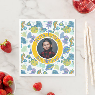 Nice to Sea You Fish Adventure Napkins