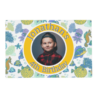 Nice to Sea You Fish Adventure Placemat