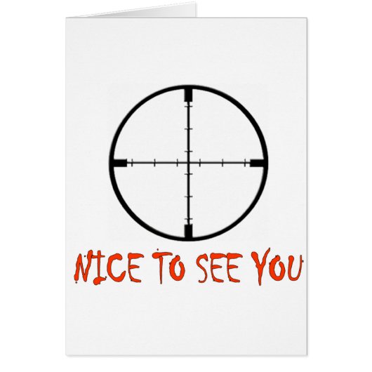 NICE TO SEE YOU CARDS (Front)