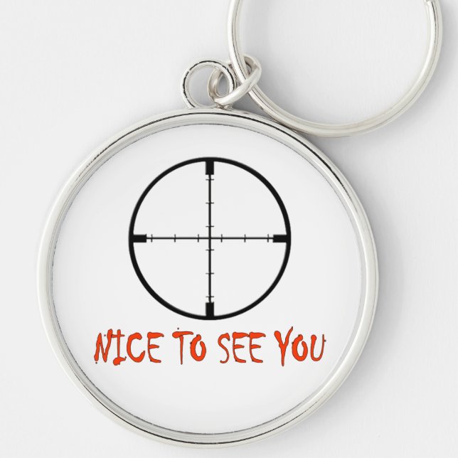NICE TO SEE YOU KEYCHAIN (Front)