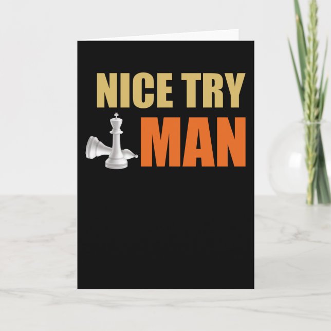 Nice try man card (Front)
