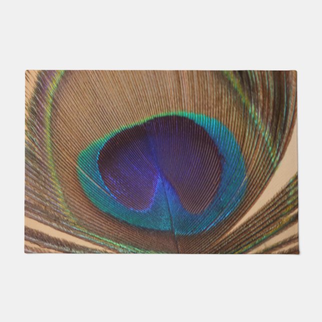 Nice Turkey Feather Door Mat (Front)