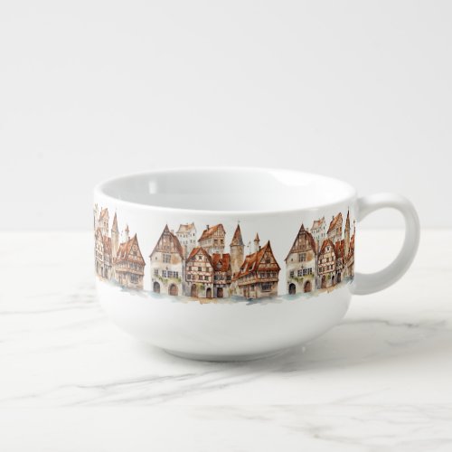 Nice vintage village soup mug