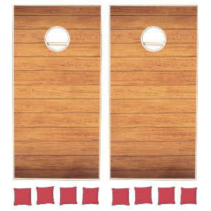 Nice Wood   Zazzle_Growshop. Cornhole Set