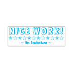 [ Thumbnail: "Nice Work!" Instructor Feedback Rubber Stamp ]