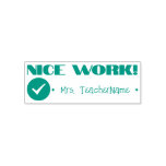 [ Thumbnail: "Nice Work!" + Tutor's Name Rubber Stamp ]