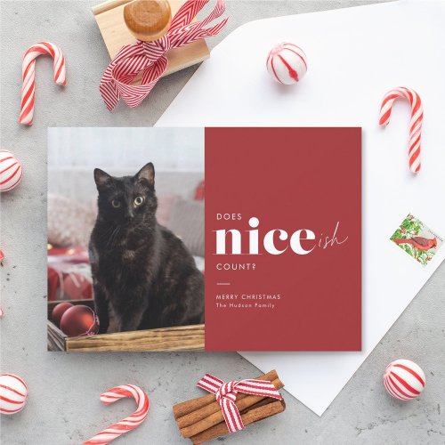 Niceish FunnyCat Christmas Cards