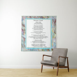 Nicene Creed Tapestry Christian Prayer Wall Decor
