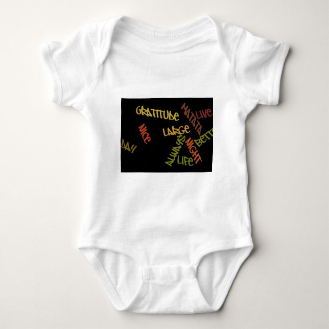 nicer.png baby bodysuit (Front)